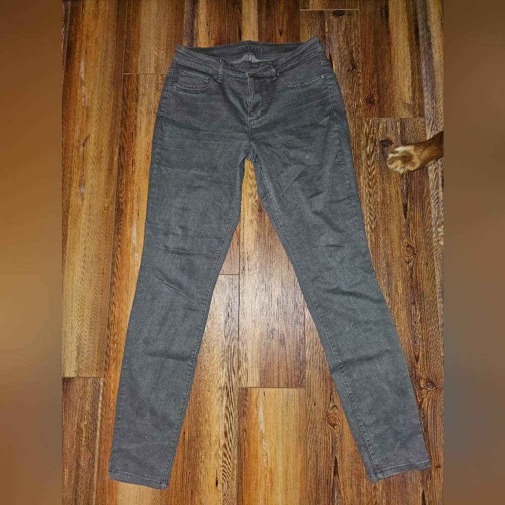 Grey Stretch Skinny Jeans Size medium/large